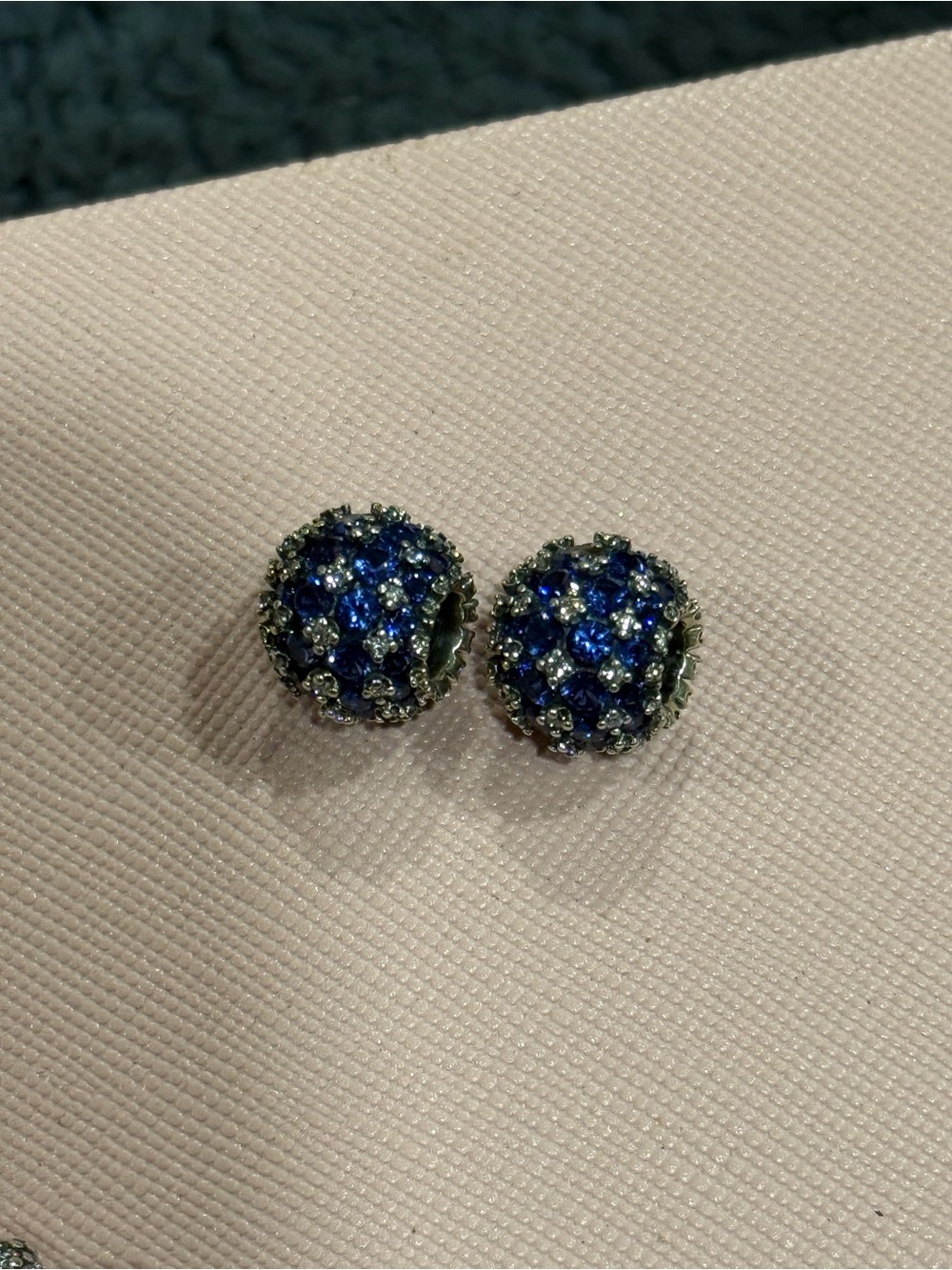 Pandora Royal Blue Crystal Pavé charms